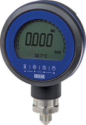 Exemplary representation: Digital pressure gauge, can be positioned 180° left/right