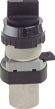 Exemplary representation: 3/2-way rotary switch valve